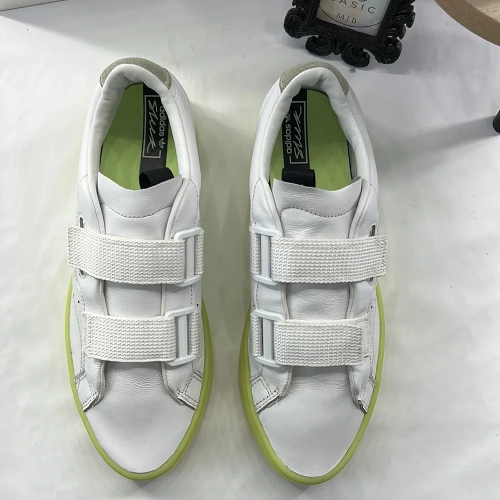 adidas sleek white
